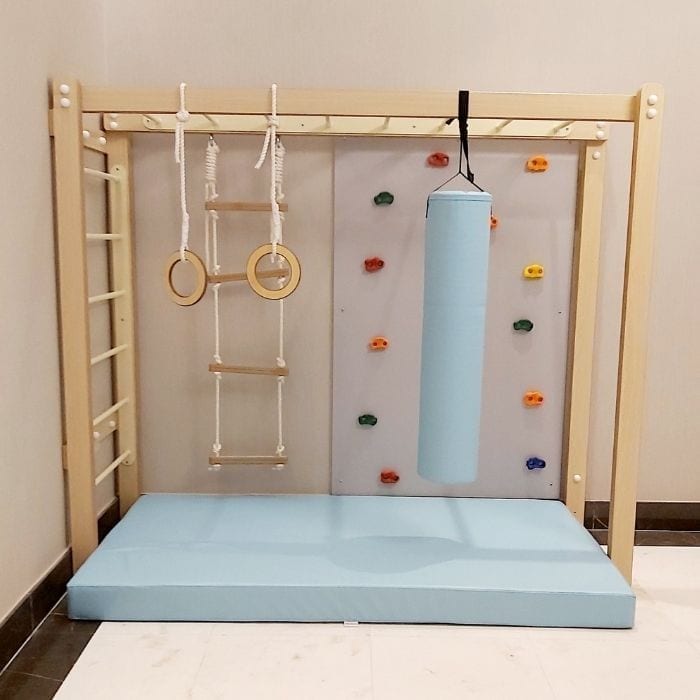 Monkey Bars with Accessories - Turquoise