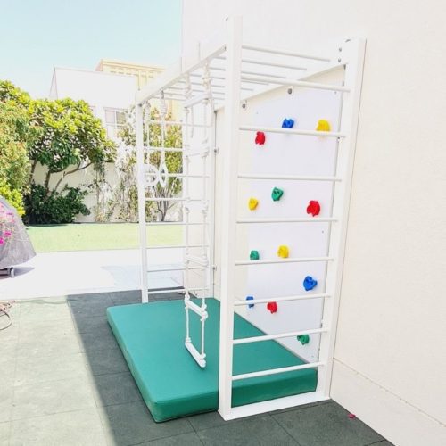 Outdoor Monkey Bar with accessories set 3