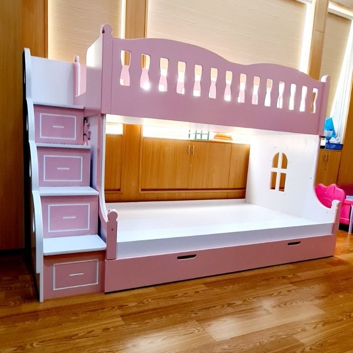 Bunk Bed with Stairs