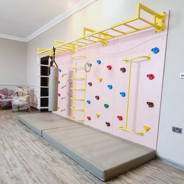 Buy Sensory Climbing Wall With Monkey Bars at Moon Kids Home across KSA ...