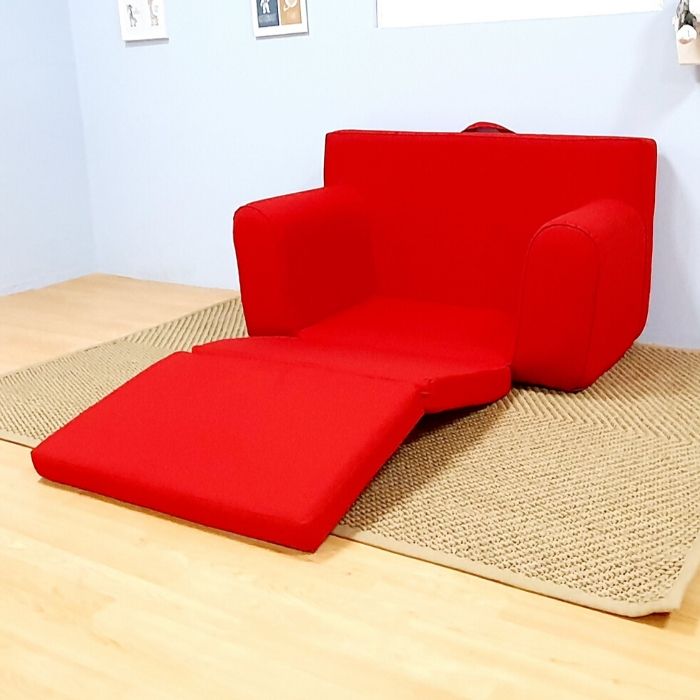 Childrens Sofabed in Red