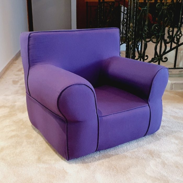 Iris Purple Armchair