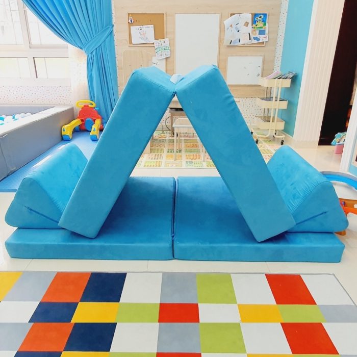 Play Sofa in Turquoise Suede