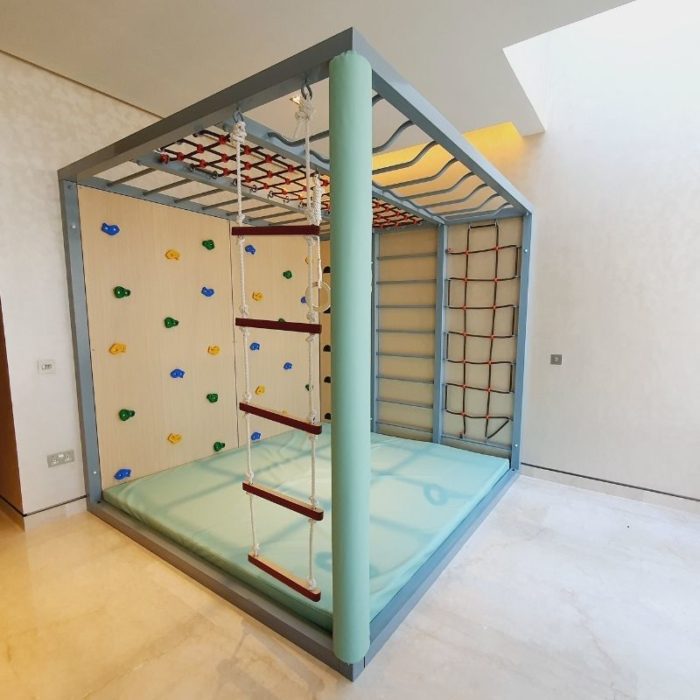 Climbing Wall Frame Set With Accessories