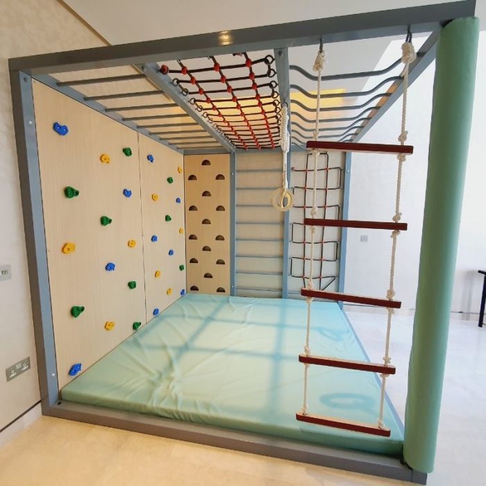 Climbing Wall Frame Set With Accessories