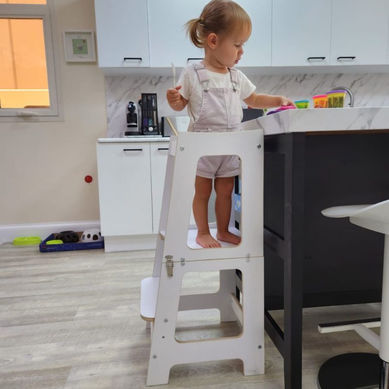 Buy 2 In 1 Learning Tower At Moon Kids Home Across Ksa, Bahrain, Kuwait 